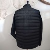 Blouson doudoune noire T L Smog - Dos