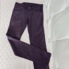 Pantalon velours prune T32 Bizzbee - Face