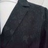 Veste Tailleur noire dentelée T 42 K Woman - Détail motifs