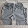 Pantalon gris rayé T 38 Eva Kayan - Face