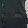 Gilet de costume noir T XL Smog
 - Détails