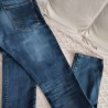 Jeans foncé slim W27 L34 Jules - Détail arrière