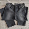 Jeans noir used W28 L32 Indigo & Maine - Recto