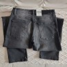 Jeans noir used W28 L32 Indigo & Maine - Arrière