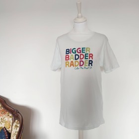 T-shirt blanc Bigger T M Cache Cache