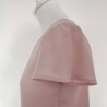 Blouse fluide rose poudré T 36 LH
 - Manches courtes