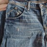 Jeans foncé blanchi et used W31 Brian Dales - Détail