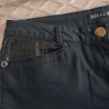 Pantalon noir détails en sequins T 38 Bréal - Poche avant droite