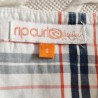 Mini-jupe écossaise orange et bleue T S Rip Curl