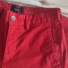 Pantalon chino rouge T 38 Burton
 - Détail poche et braguette