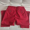 Pantalon chino rouge T 38 Burton
 - Verso