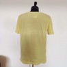 T-shirt en V jaune Hawaï T L Complices - Dos