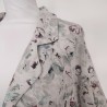 Veste aquarelle fleurie et rayures oversized T M Cartoon
- Encolure