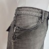 Mini-Jupe en jeans noir W 31 RWD - Poche zippée