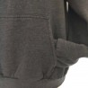 Sweater à capuche gris foncé T L Domyos
- Poche kangourou