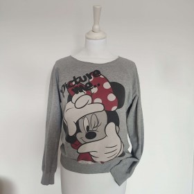 Sweater gris chiné Minnie T 38-40 Disney